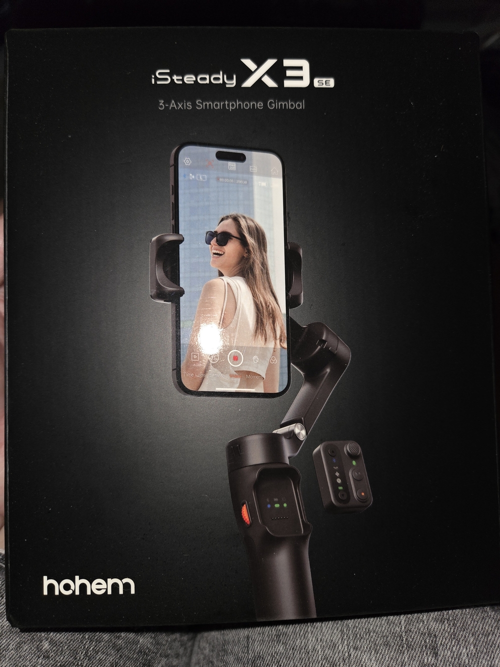 Hem iSteady X3 SE Black 3-Axis Smartphone Gimbal